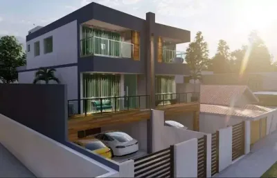 Casa independente de 3 qtos com 4 vagas em ótima localização no b. planalto - ca3227
