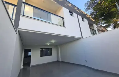 Linda casa independente de 3 qtos com 2 vagas no b. floramar - ca3289