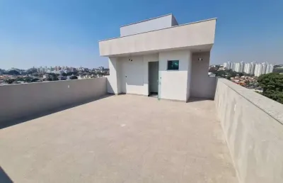 Cobertura de 3 qtos e 2 vagas no b. santa mônica - ap3328