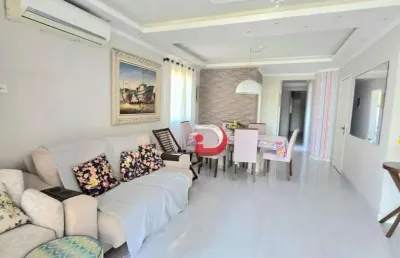 Apartamento com 3 dormitórios à venda, 120 m² por r$ 790.000,00 - astúrias - guarujá/sp