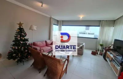 Cobertura com 4 dormitórios para alugar, 388 m² por r$ 13.000,00/mês - astúrias - guarujá/sp