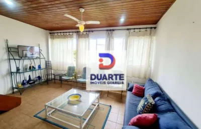 Apartamento com 3 dormitórios, 80 m² - venda por r$ 480.000 ou aluguel por r$ 4.500/mês - tombo - guarujá/sp