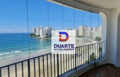 Apartamento com 3 dormitórios à venda, 144 m² por r$ 1.380.000,00 - astúrias - guarujá/sp