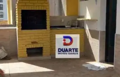 Cobertura com 2 dormitórios à venda, 85 m² por r$ 550.000,00 - tombo - guarujá/sp