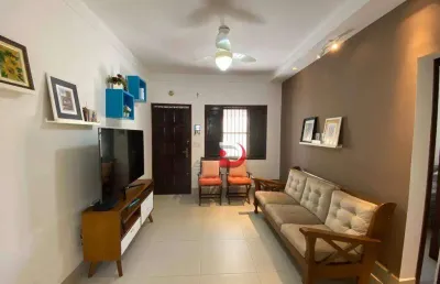Apartamento com 2 dormitórios à venda, 53 m² por r$ 450.000,00 - praia do tombo - guarujá/sp