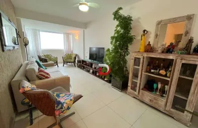 Apartamento com 3 dormitórios à venda, 95 m² por r$ 700.000 - astúrias - guarujá/sp