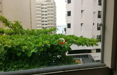 Apartamento duplex com 3 dormitórios à venda, 82 m² por r$ 550.000,00 - vila alzira - guarujá/sp