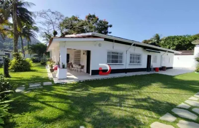 Casa com 3 dormitórios, 816 m² - venda por r$ 2.300.000,00 ou aluguel por r$ 17.000,00/mês - guaiuba - guarujá/sp