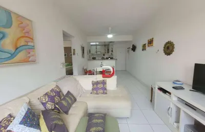 Apartamento com 2 dormitórios à venda, 78 m² por r$ 430.000,00 - astúrias - guarujá/sp