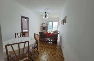 Apartamento com 2 dormitórios à venda, 90 m² por r$ 450.000 - astúrias - guarujá/sp