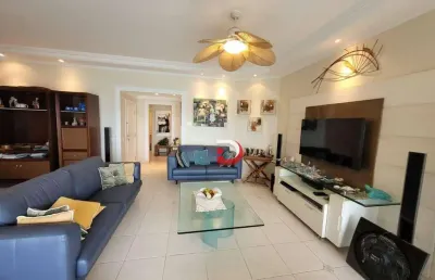 Apartamento com 3 dormitórios à venda, 200 m² por r$ 2.200.000 - astúrias - guarujá/sp