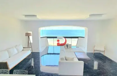 Apartamento com 3 dormitórios, 150 m² - venda por r$ 1.500.000,00 ou aluguel por r$ 10.000,00/mês - astúrias - guarujá/sp