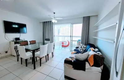Apartamento com 2 dormitórios à venda, 78 m² por r$ 740.000,00 - astúrias - guarujá/sp