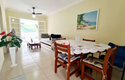 Apartamento com 1 dormitório à venda, 50 m² por r$ 350.000,00 - jardim las palmas - guarujá/sp