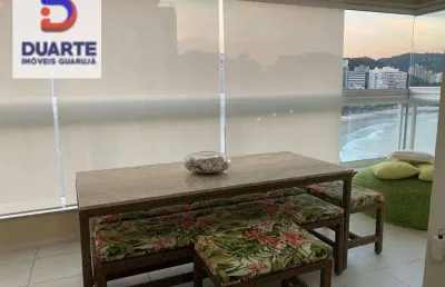 Apartamento com 3 dormitórios à venda, 120 m² por r$ 1.350.000,00 - astúrias - guarujá/sp