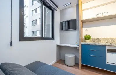 Lindo apartamento no centro de curitiba, até 2 pessoas