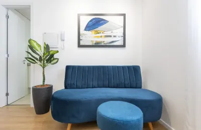 Apartamento 1 quarto mobiliado em curitiba, para até 2 pessoas, 26m²