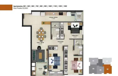 Apartamento com 2 quartos à venda na R Joci J Martins, Pagani, Palhoça