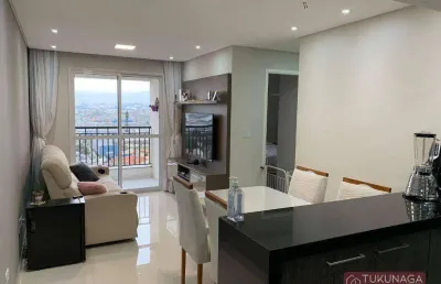 Apartamento com 2 dormitórios à venda, 57 m² por r$ 498.000,00 - vila galvão - guarulhos/sp