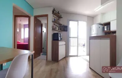Apartamento com 2 dormitórios à venda, 46 m² por r$ 370.000,00 - vila galvão - guarulhos/sp