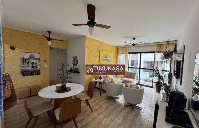 Apartamento condomínio edifício navegante ll com 2 dormitórios à venda, 134 m² por r$ 500.000 - jardim las palmas - guarujá/sp