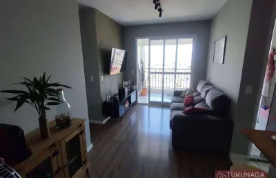 Apartamento à venda, 66 m² por r$ 630.000,00 - jardim flor da montanha - guarulhos/sp