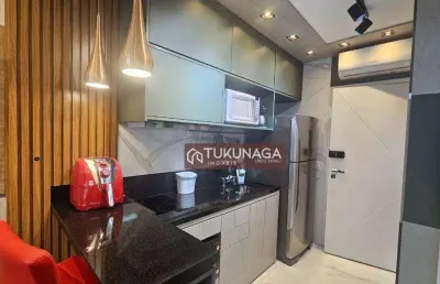 Apartamento com 1 dormitório para alugar, 39 m² por r$ 4.000,00/mês - centro - guarulhos/sp