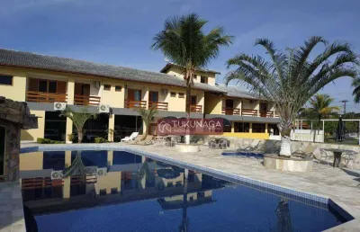 Pousada com 23 dormitórios à venda, 1050 m² por r$ 7.000.000,00 - praia da boracéia - bertioga/sp
