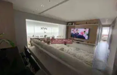 Apartamento com 3 dormitórios à venda, 110 m² por r$ 1.865.000,00 - cidade mãe do céu - são paulo/sp