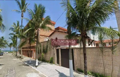 Pé na areia a 30 metros da praia. sobrado em condomínio com 2 dormitórios à venda, 73 m² por r$ 350.000 - jardim imperador - praia grande/sp