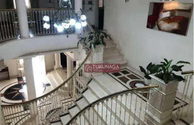 Magnífico sobrado (de filme) com 5 dormitórios à venda, 1024 m² por r$ 11.600.000 - centro - laranjal paulista/sp