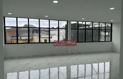 Sala para alugar, 205 m² por r$ 7.110,00/mês - jardim cumbica - guarulhos/sp
