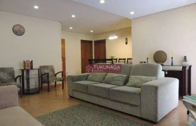 Apartamento com 3 dormitórios à venda, 117 m² por r$ 580.000 - vila galvão - guarulhos/sp
