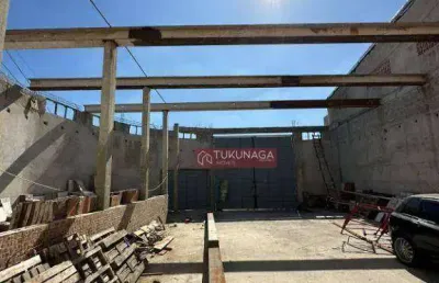 Excelente galpão com 400m² -  trifásico - 3  vagas - jd adriana/guarulhos por 9.000