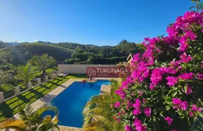 Chácara com 3 suites à venda, 1000 m² por r$ 990.000 - são benedito - santa isabel/sp