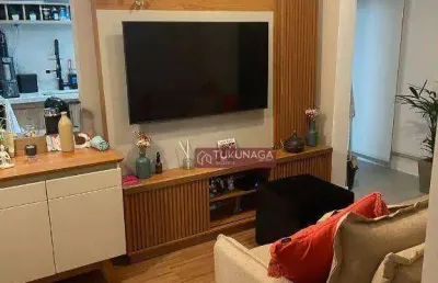 Apartamento com 2 dormitórios à venda, 42 m² por r$ 389.000,00 - vila galvão - guarulhos/sp