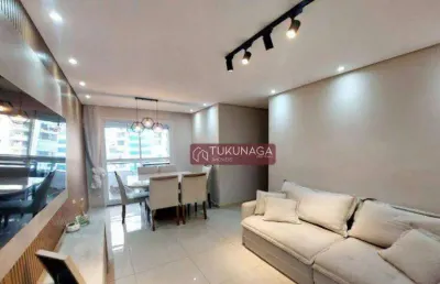 Apartamento com 2 quartos à venda, 60 m² por r$ 530.000 - picanco - guarulhos/sp