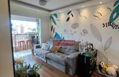 Apartamento com 3 dormitórios à venda, 73 m² por r$ 630.000,00 - ponte grande - guarulhos/sp