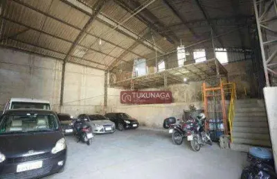 Galpão para alugar, 1000 m² por r$ 15.000,00/mês - vila são rafael - guarulhos/sp