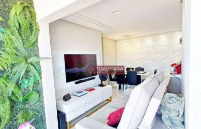 Apartamento up lago dos patos com 2 dormitórios à venda por r$ 445.000 - vila galvão - guarulhos/sp