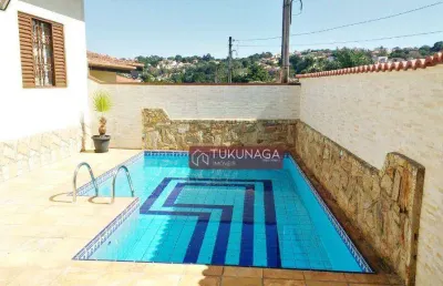 Casa com piscina, 2 dormitórios à venda, 146 m² por r$ 1.200.000 - jardim do lago - atibaia/sp