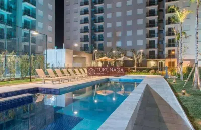 Apartamento com 2 dormitórios à venda, 46 m² por r$ 370.000 -clube jaçanã- jardim brasil - são paulo/sp