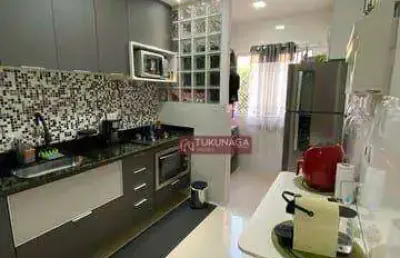Apartamento com 2 dormitórios à venda, 55 m² por r$ 350.000,00 - gopoúva - guarulhos/sp