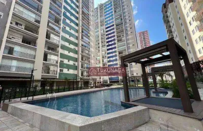 Apartamento à venda, 77 m² por r$ 840.000,00 - jardim flor da montanha - guarulhos/sp