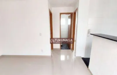 Apartamento parque santa lúcia com 2 dormitórios à venda, 41 m² por r$ 219.000 - água chata - guarulhos/sp