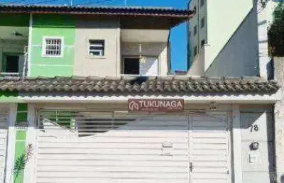 Sobrado com 3 dormitórios à venda, 200 m² por r$ 1.100.000,00 - jardim vila galvão - guarulhos/sp