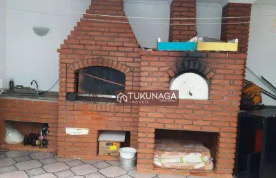 Sobrado com 3 dormitórios para alugar, 260 m² por r$ 6.000,00/mês - vila augusta - guarulhos/sp