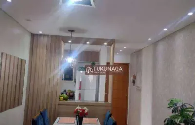 Apartamento com 3 quartos à venda, 76 m² por r$ 610.000 - vila galvão - guarulhos/sp