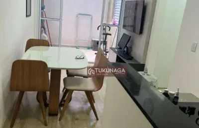 Apartamento com 2 dormitórios à venda, 39 m² por r$ 300.000 - tremembé - são paulo/sp