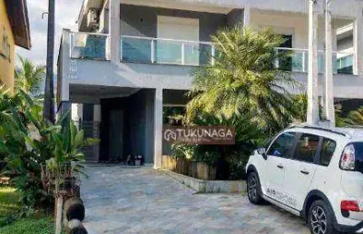 Casa morada da praia com 3 dormitórios à venda, 190 m² por r$ 1.064.000 - morada da praia - bertioga/sp